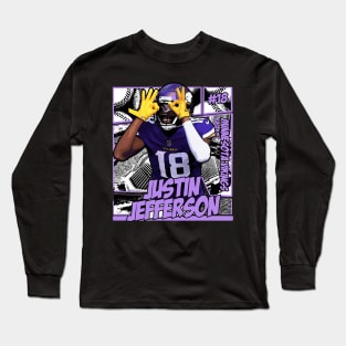 Mr. Griddy Justin Jefferson Long Sleeve T-Shirt